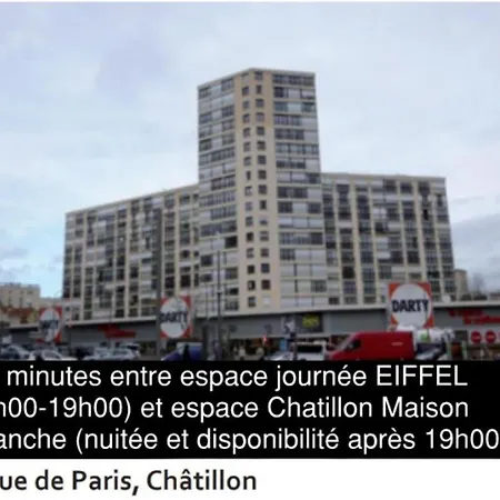 Chatillon Citea Express Chatillon Métro Pour Nuitée Avec Accès Direct Centre Et Espace Limité En Journée Sans Nuitée Accès Limité 8h00-19h00 Dépôt Bagage *